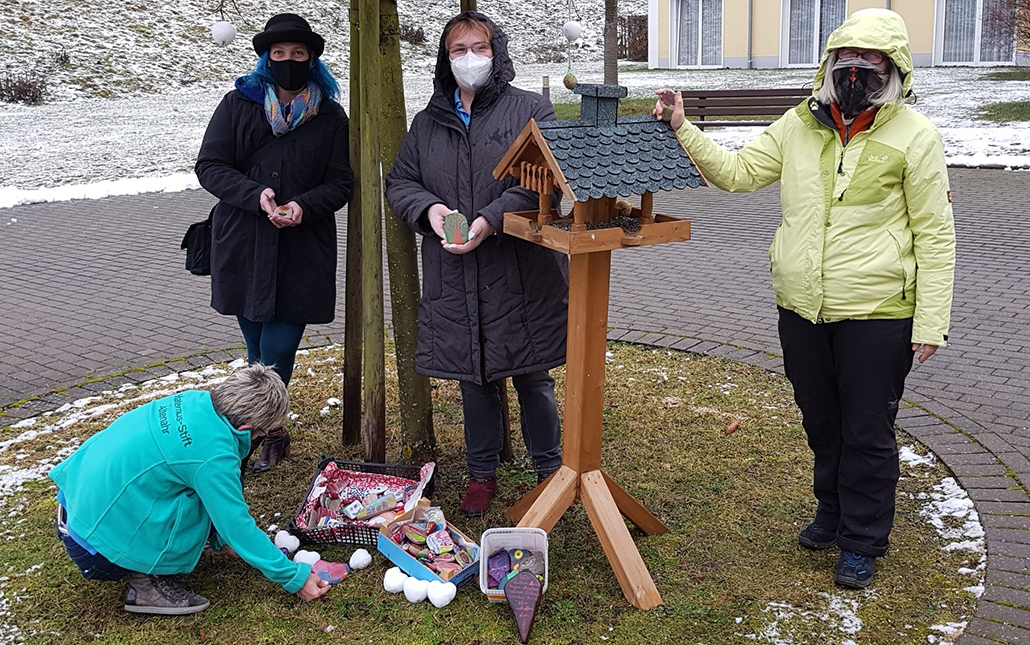 Bunte Steine, die verbinden