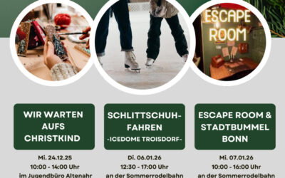Spannendes Weihnachtsferienprogramm des Jugendbüros Altenahr